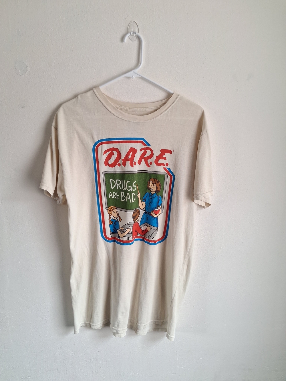 Vintage D.A.R.E Drugs Are Bad Tee Shirt Mens